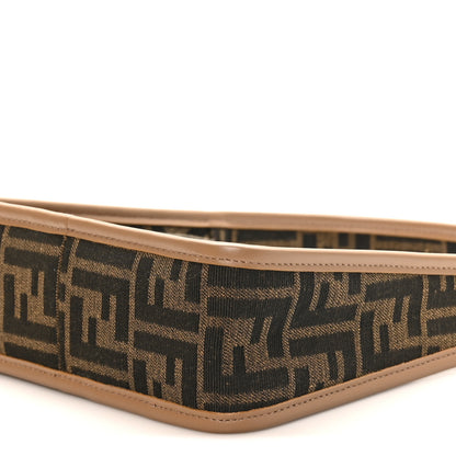 Fendi Fabric Jacquard Vitello Grace FF 1974 Mini Fendessence Shoulder Bag Tobacco Moro Ebano 10 of 11