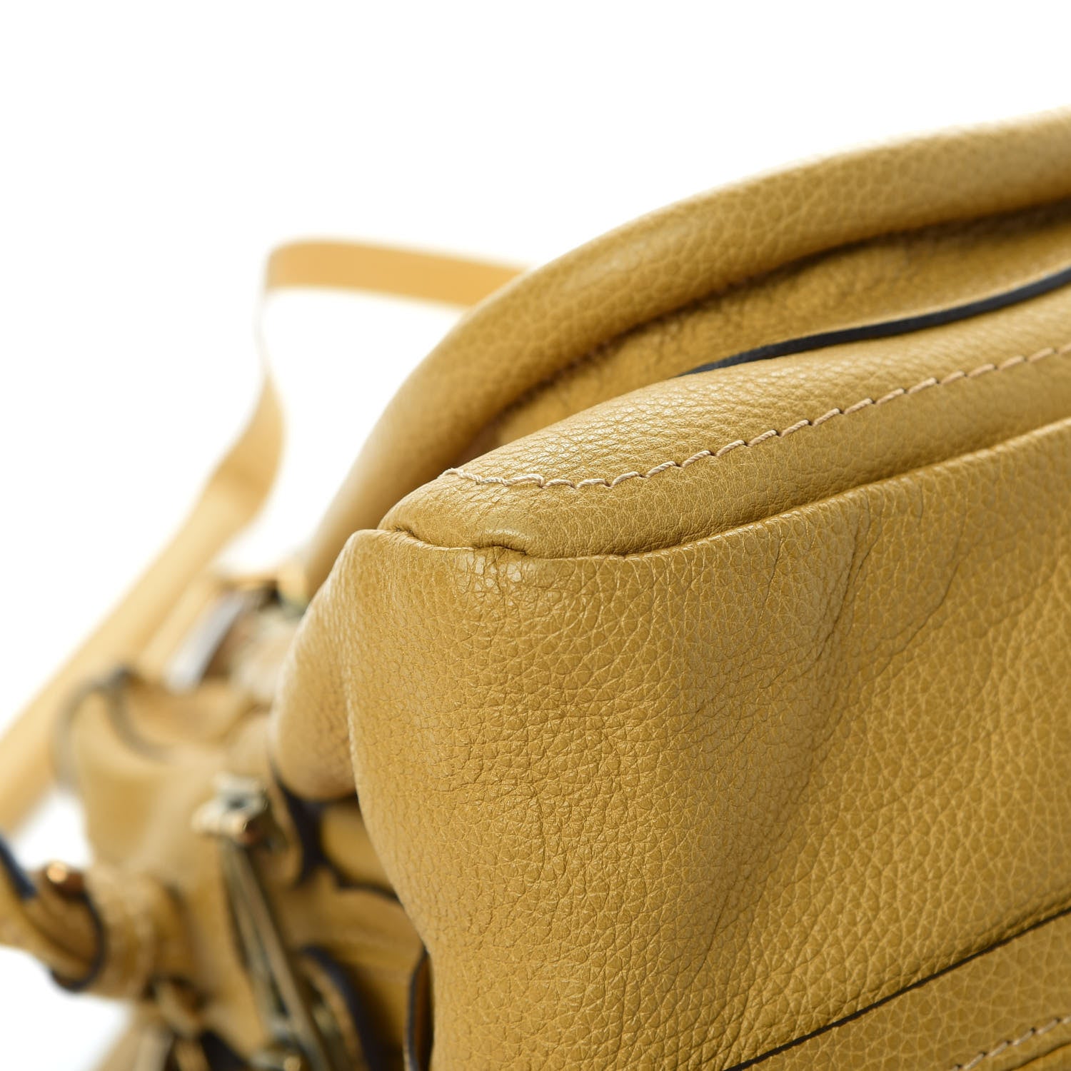 Chloe Calfskin Medium Paraty Mustard 12 of 18