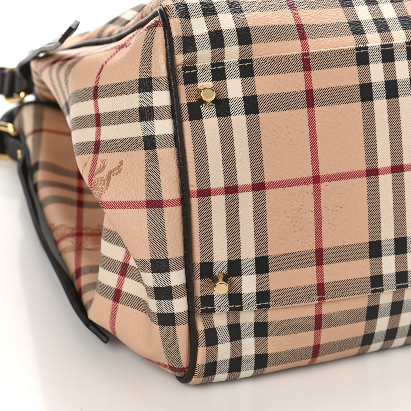 Haymarket Check Small Canterbury Tote Chocolate