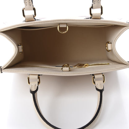 Louis Vuitton Empreinte Monogram Giant Onthego PM Creme Bois De Rose 6 of 11