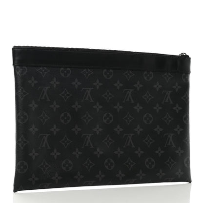 Louis Vuitton Monogram Eclipse Discovery Pochette GM 3 of 9
