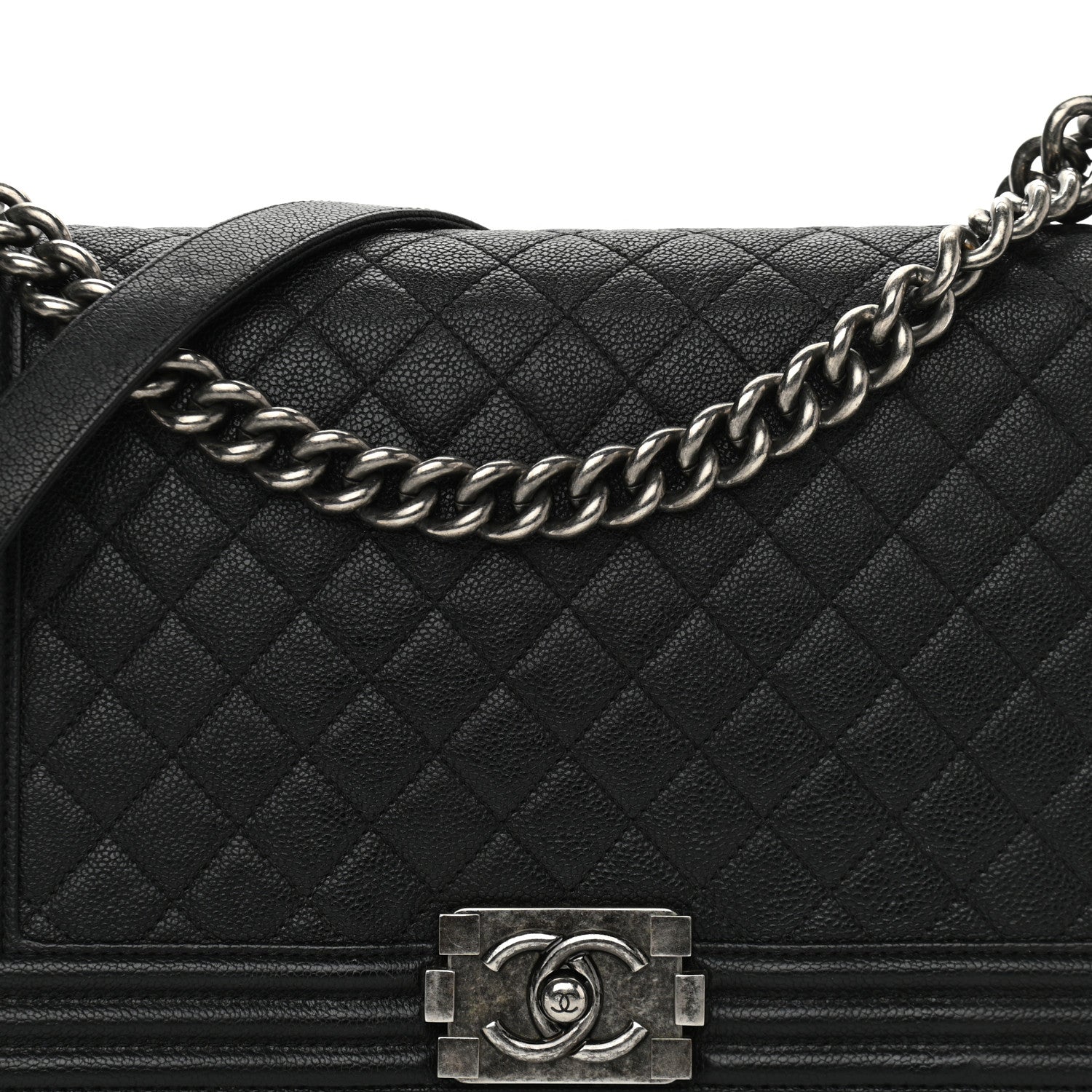 Chanel Caviar Quilted New Medium Boy Flap Black 8 of 11