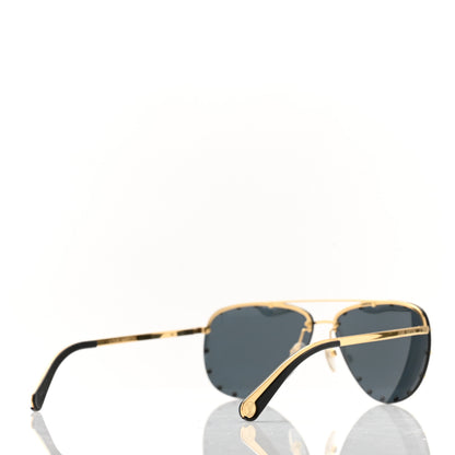 Louis Vuitton The Party Aviator Gradient Sunglasses Z0914U Brown 4 of 7