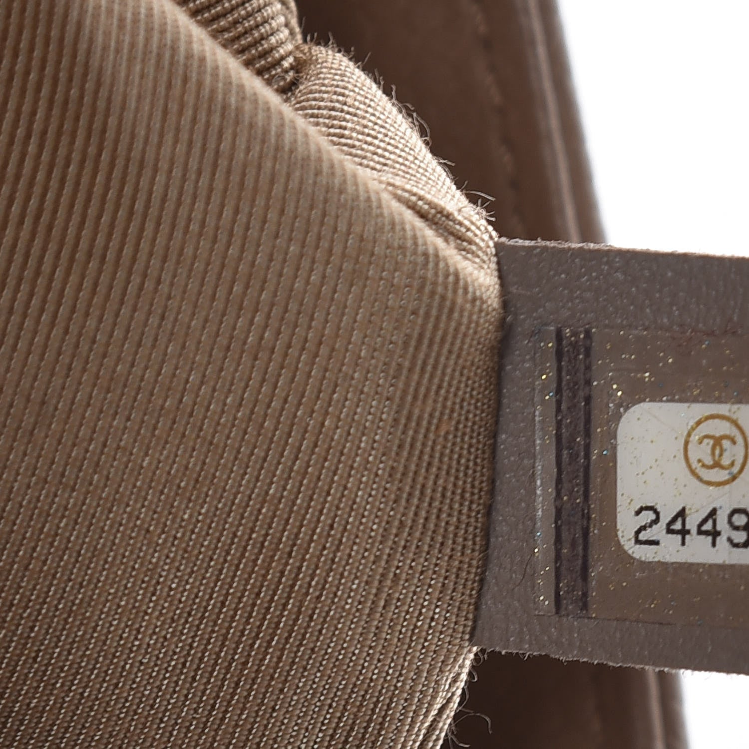 Chanel Caviar All About Flap Bag Beige 9 of 10