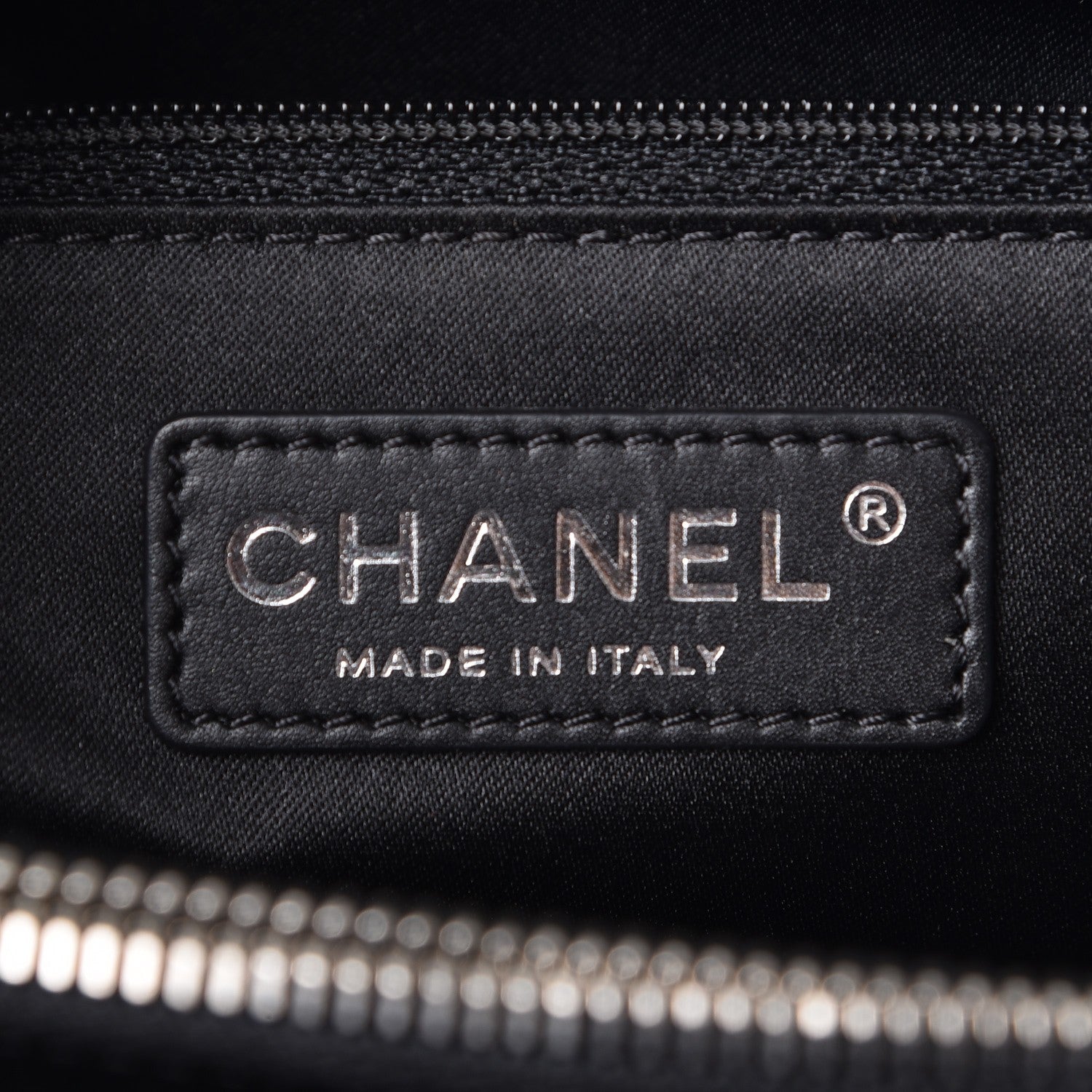 Chanel Caviar Quilted Grand Shopping Tote GST Black 6 of 9