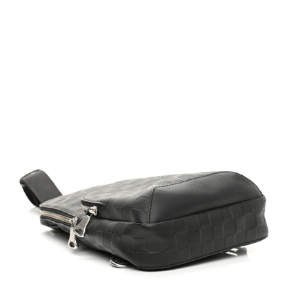 Louis Vuitton Damier Infini Avenue Sling Bag Onyx 4 of 10