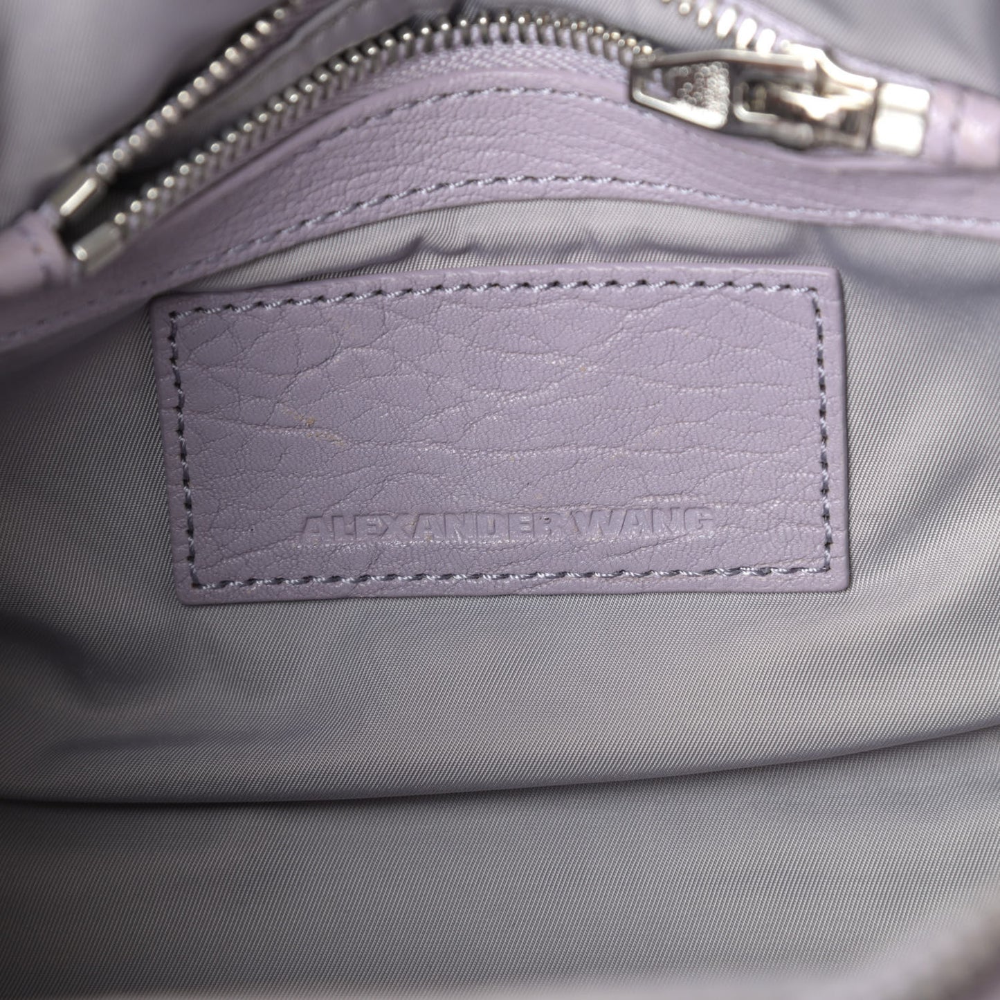 Pebbled Lambskin Mini Rockie Lavender Rodhium Hardware