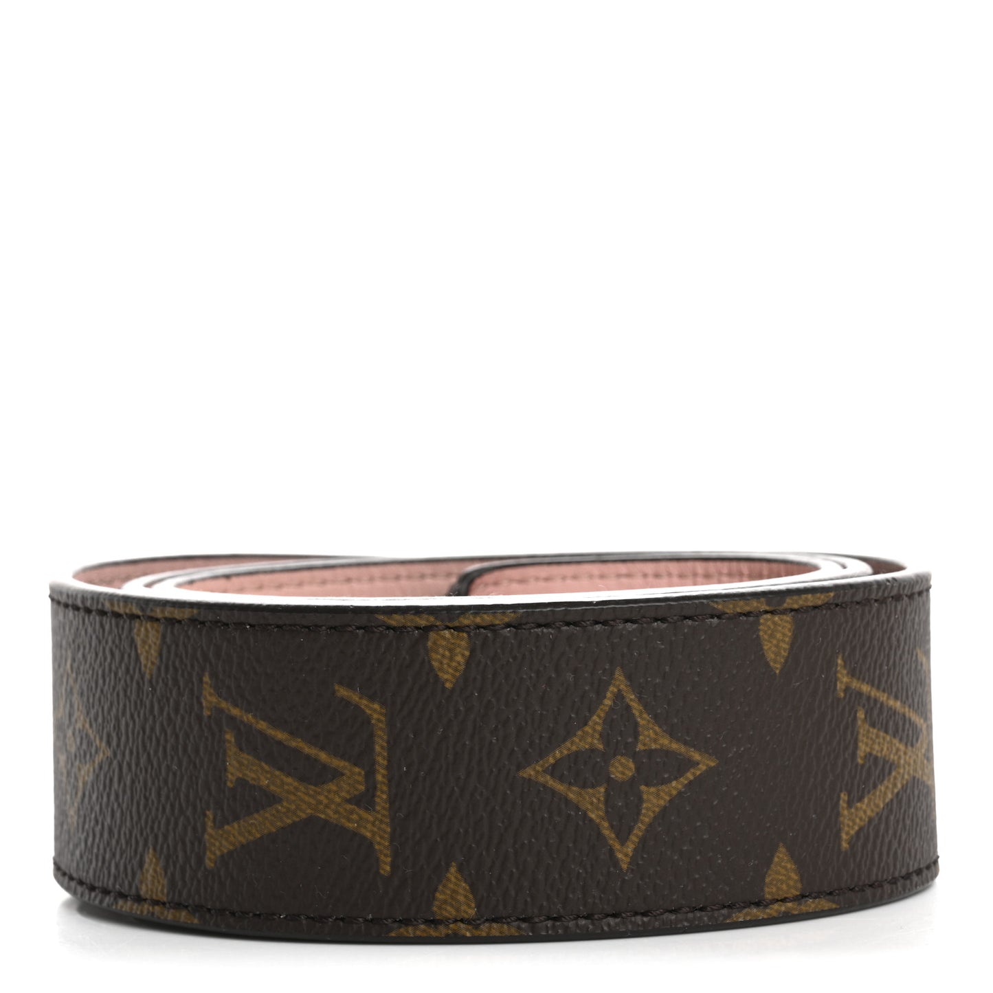 Monogram Bandouliere Shoulder Strap Rose Poudre