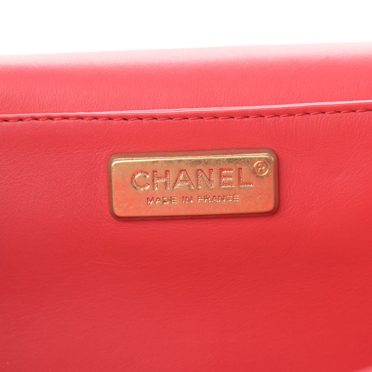 Alligator Large Boy Reverso Flap Red