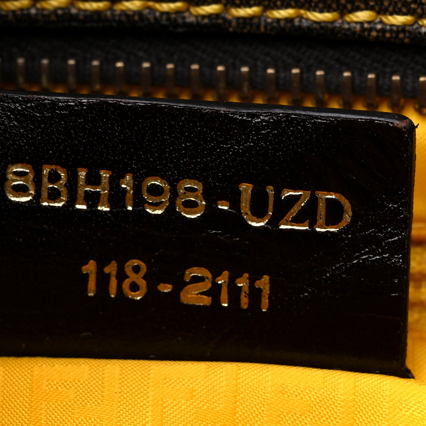 Zucca Spalmati Small Roll Tote Tobacco Giallo