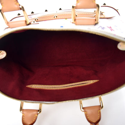 Louis Vuitton Monogram Multicolor Alma White 7 of 8