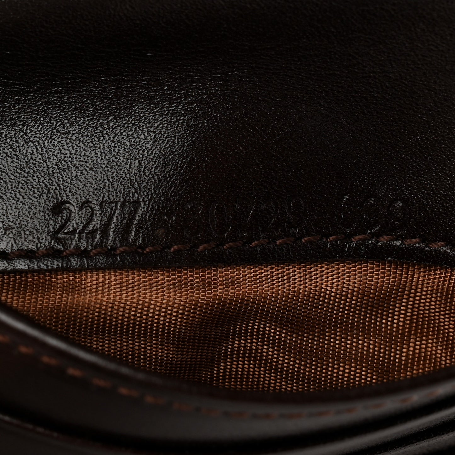Zucca Compact Wallet Tobacco