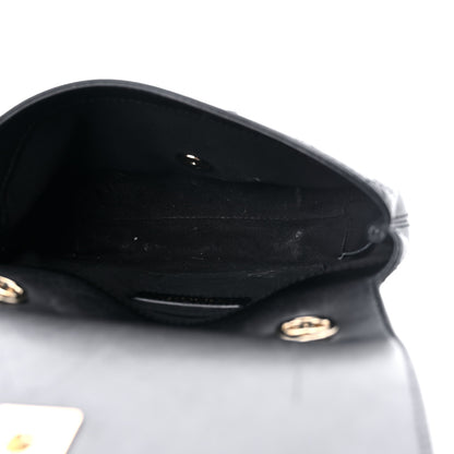 Chanel Calfskin Stitched Small Covered CC Flap Bag Black 5 of 16