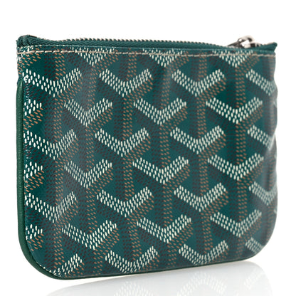 Goyard Goyardine Nano Senat Key Pouch Green 3 of 8
