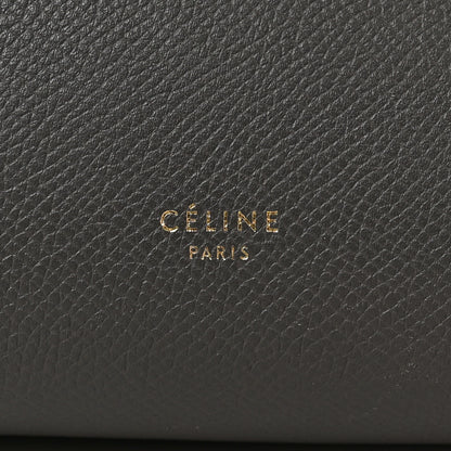 Celine Grained Calfskin Mini Belt Bag Grey 6 of 15