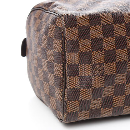 Louis Vuitton Damier Ebene Speedy 25 9 of 12