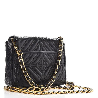 Prada Nappa Quilted Crossbody Bag Black 3 of 8