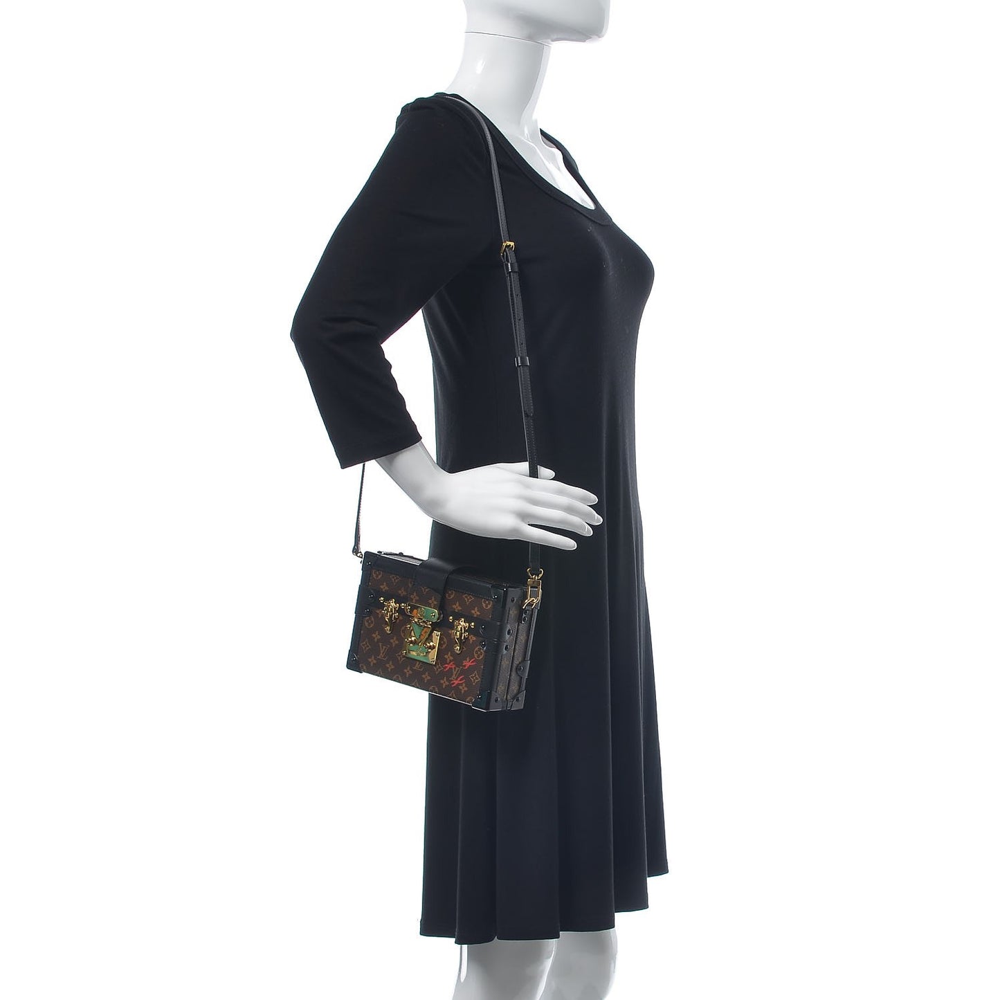 Monogram Petite Malle Black