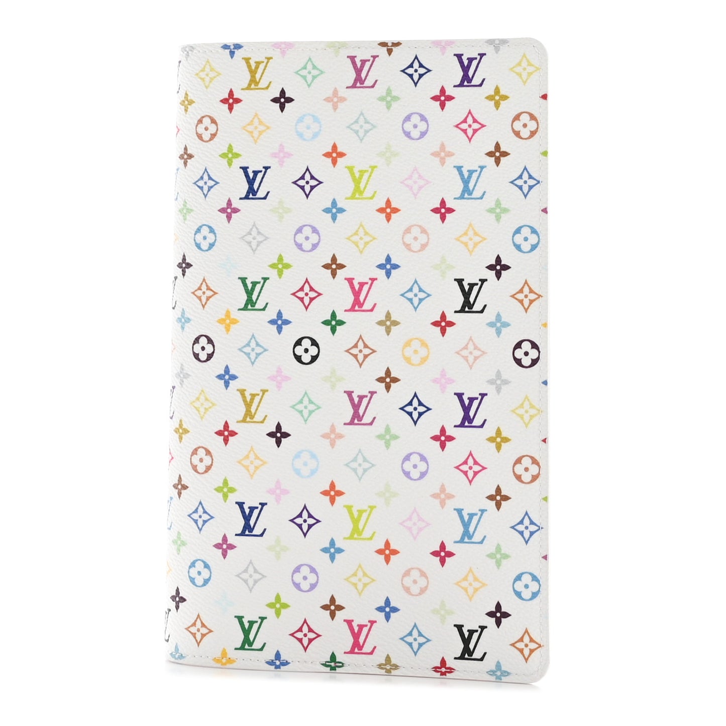 LV X TM Monogram Multicolor Emily Notebook Cover MM White