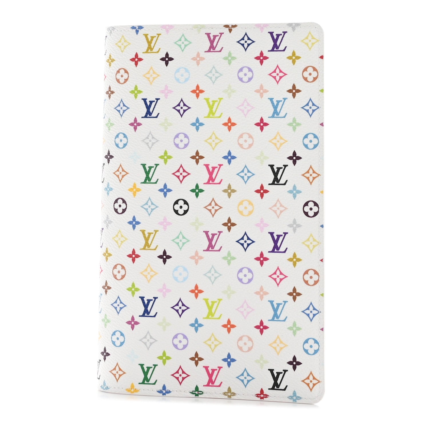 Louis Vuitton LV X TM Monogram Multicolor Emily Notebook Cover MM White 1 of 7