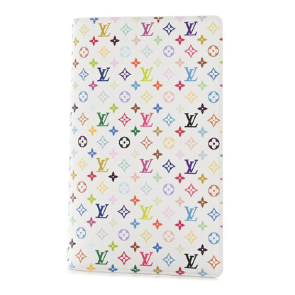 Louis Vuitton LV X TM Monogram Multicolor Emily Notebook Cover MM White 1 of 7