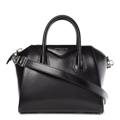 Givenchy Shiny Lord Calfskin Small Antigona Black 1 of 26