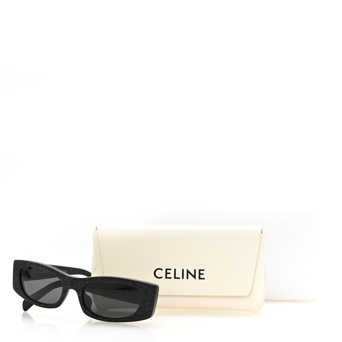 Acetate Crystal Sunglasses CL4245US Black