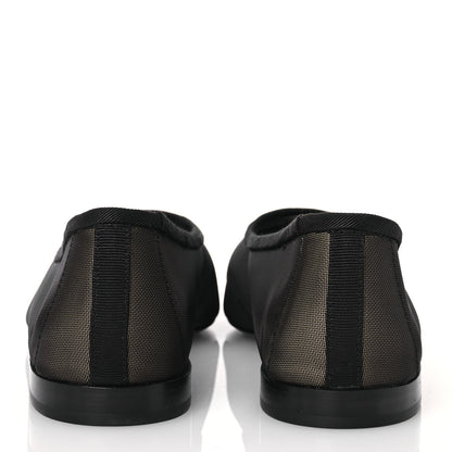 Chanel Mesh CC Ballerina Flats 36 Black 5 of 11