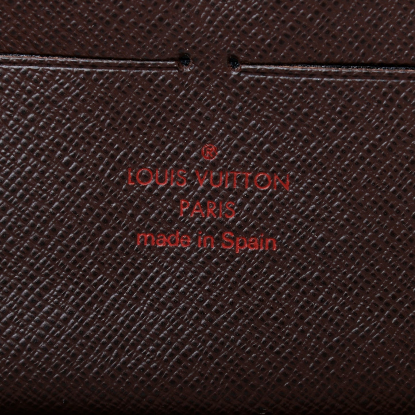 Damier Ebene Zippy Organizer Wallet