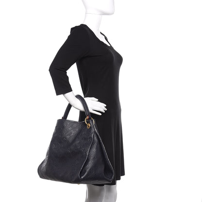 Louis Vuitton Empreinte Artsy MM Marine Rouge 2 of 10