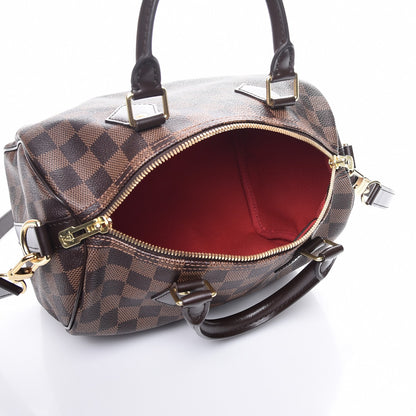 Louis Vuitton Damier Ebene Speedy Bandouliere 25 6 of 10