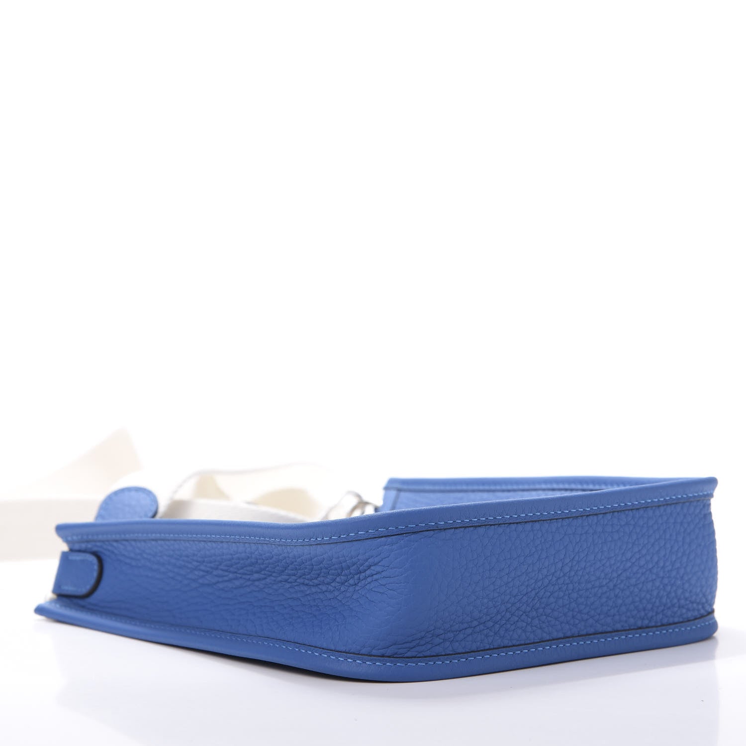 Hermes Taurillon Clemence Amazone Evelyne TPM Mykonos Blanc 8 of 12