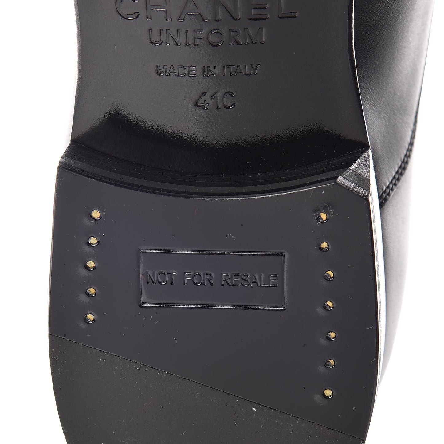 Calfskin Mens Loafers 41 Black