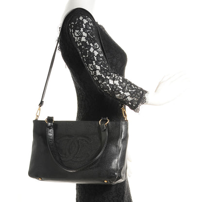 Chanel Caviar Timeless CC Shoulder Bag Black 2 of 7