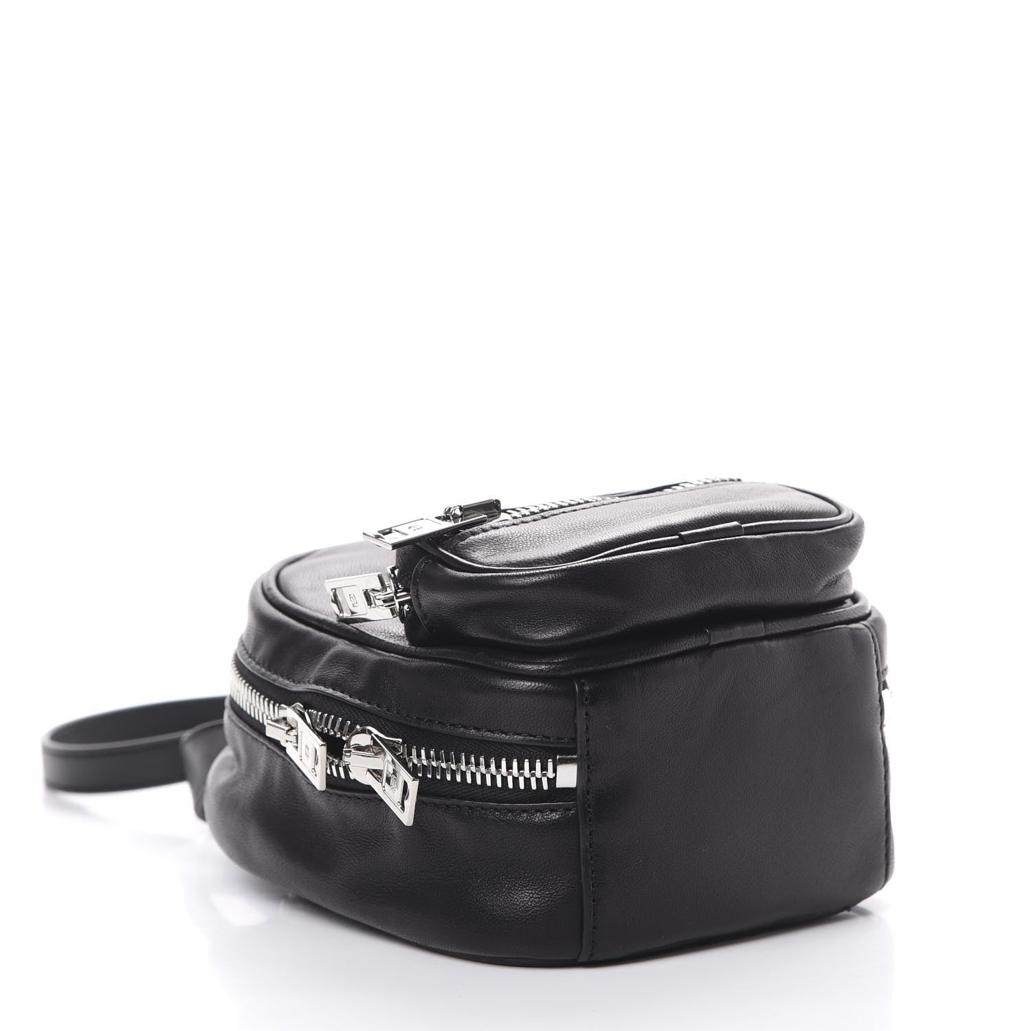 Alexander Wang Lambskin Mini Attica Backpack Crossbody Black 3 of 9
