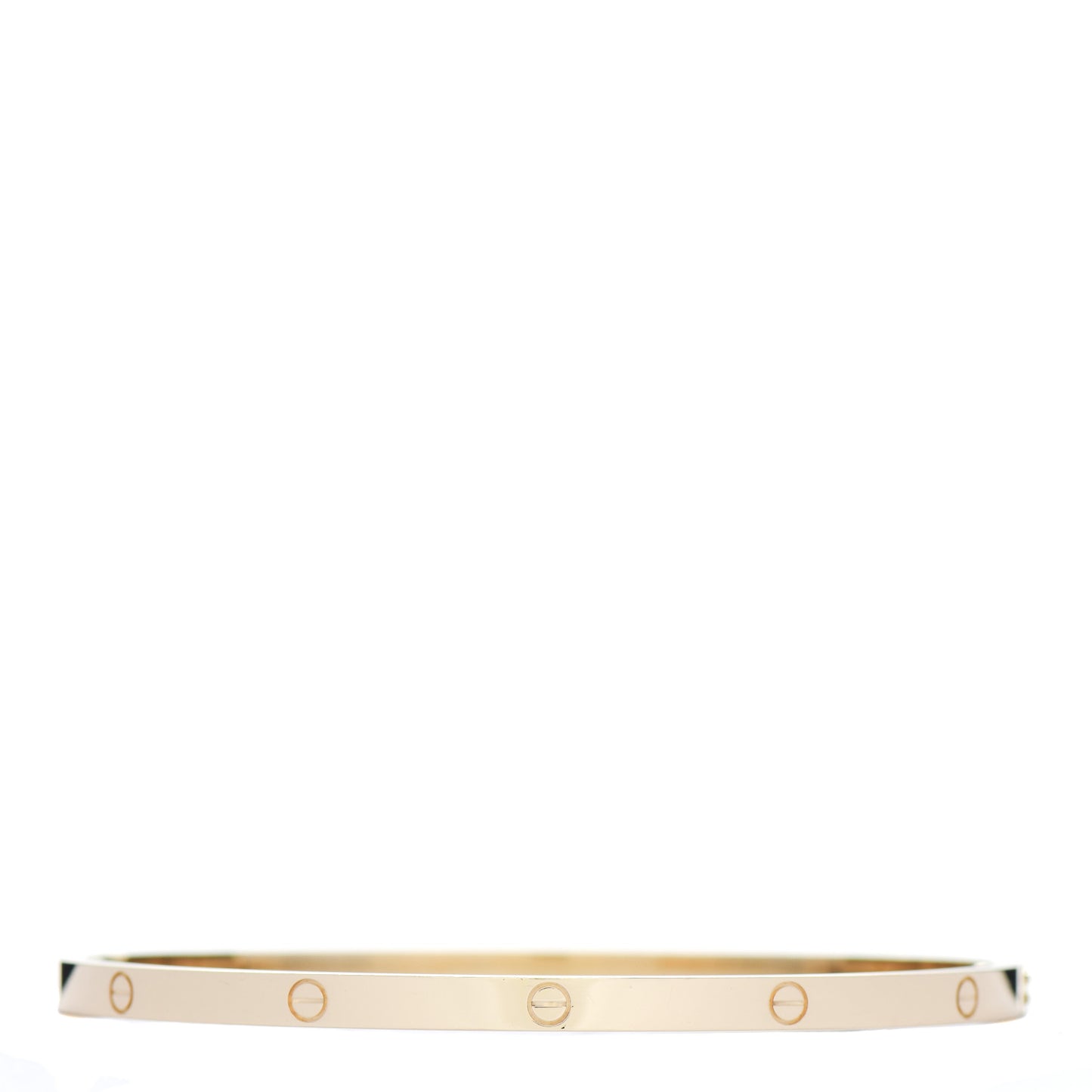 18K Yellow Gold Small LOVE Bracelet 19