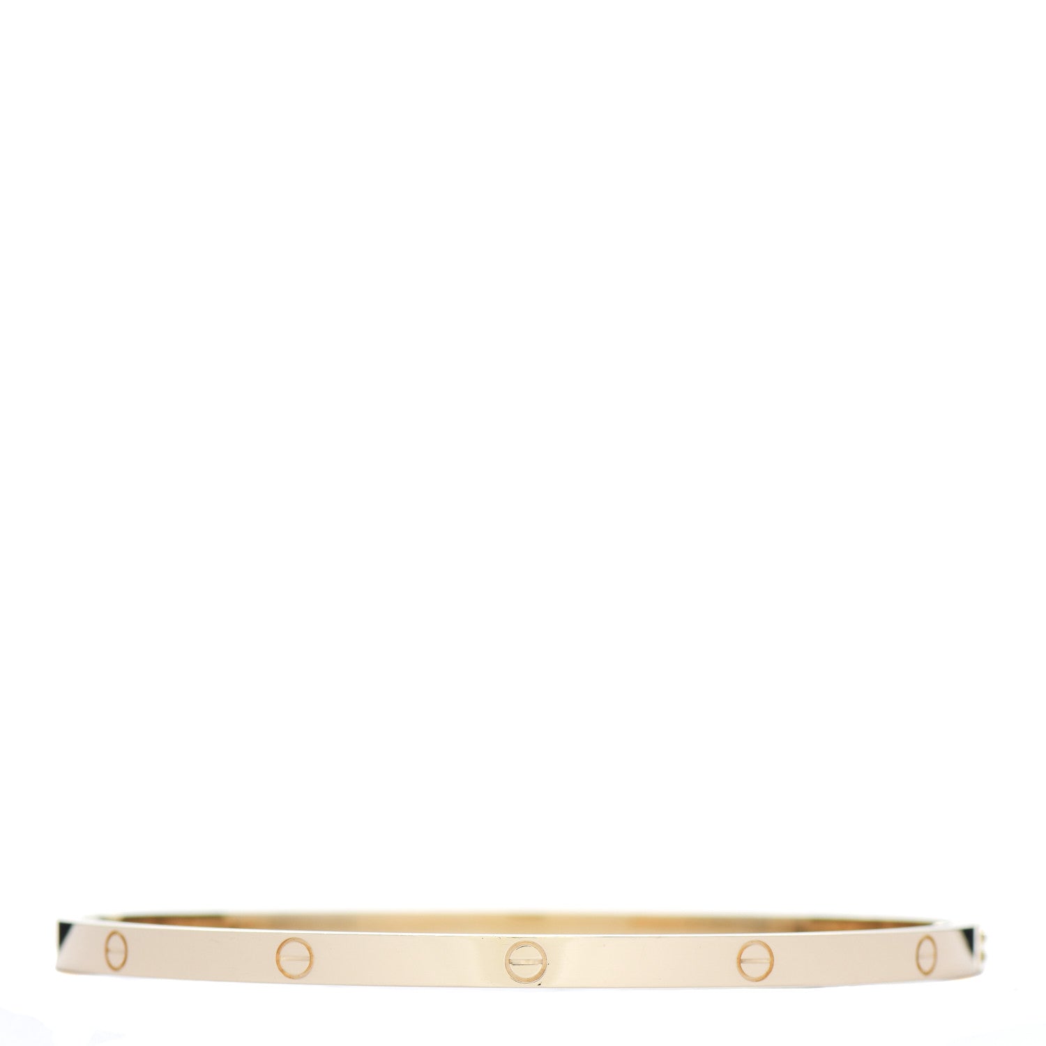 Cartier 18K Yellow Gold Small LOVE Bracelet 19 1 of 4