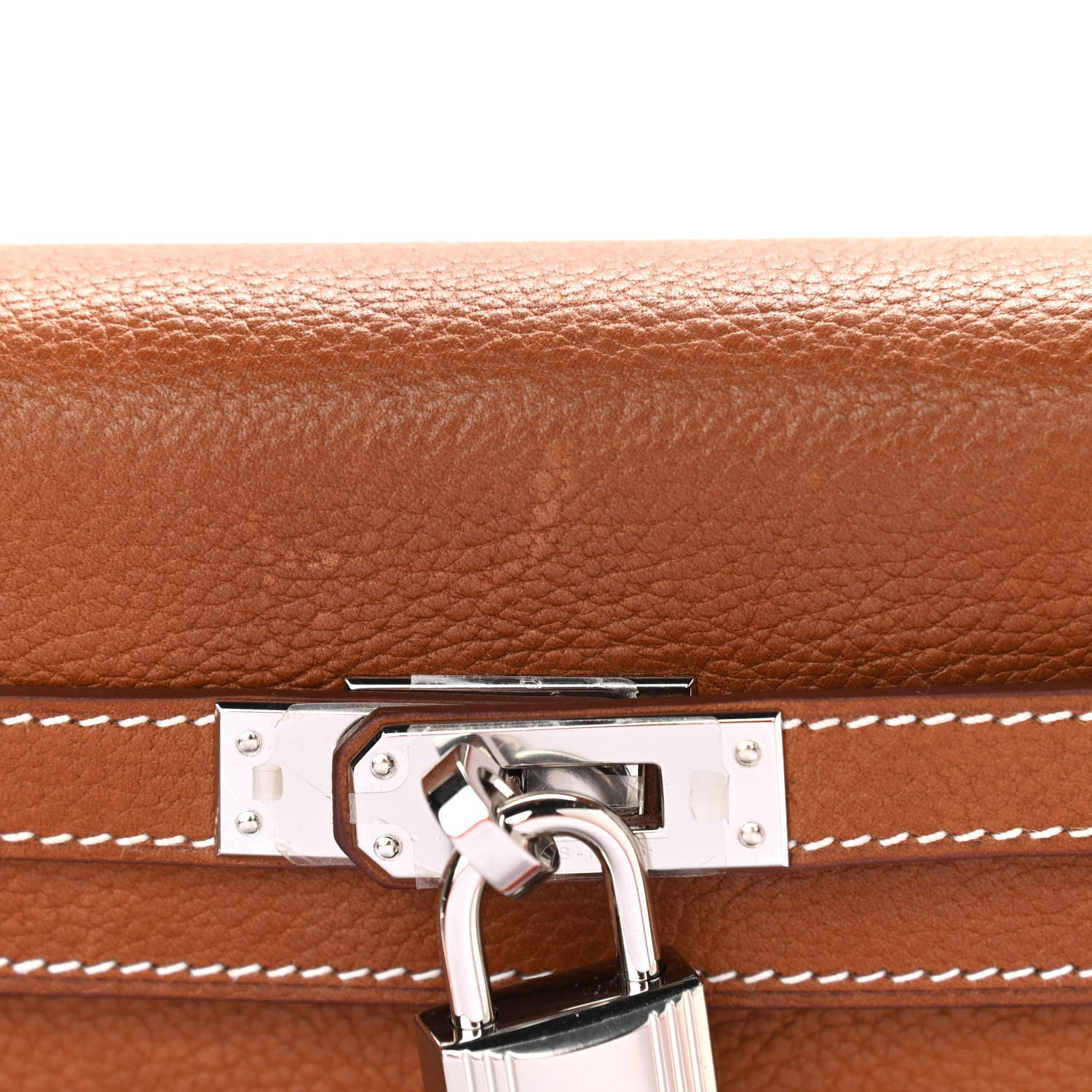 Hermes Barenia Faubourg Kelly Retourne 25 Fauve 14 of 17
