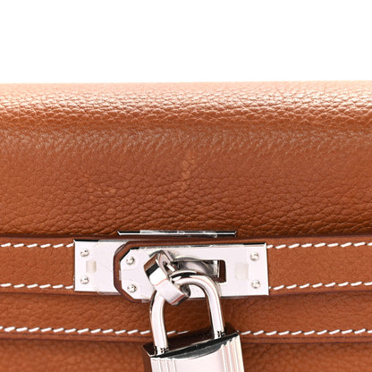 Hermes Barenia Faubourg Kelly Retourne 25 Fauve 14 of 17