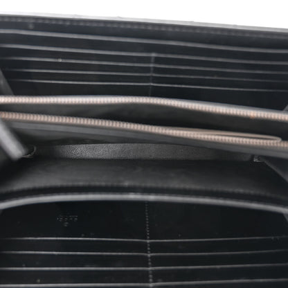 Gucci Calfskin Matelasse GG Marmont Chain Wallet Black 5 of 11