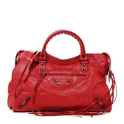 Balenciaga Agneau Classic Hardware City Rouge Coquelicot 1 of 11