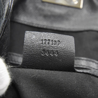 Gucci Monogram Medium Indy Hobo Black 9 of 11