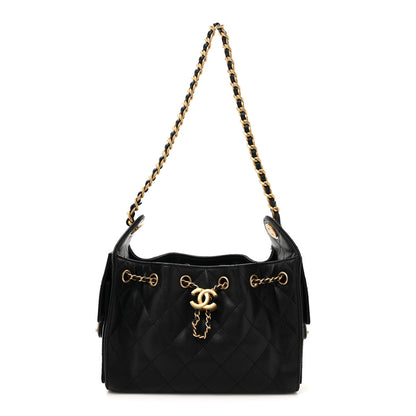 Chanel Caviar Quilted Mini Chanel 25 Handbag Black 1 of 11