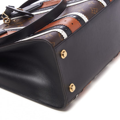 Louis Vuitton Monogram Calfskin City Steamer MM Brogue 6 of 7