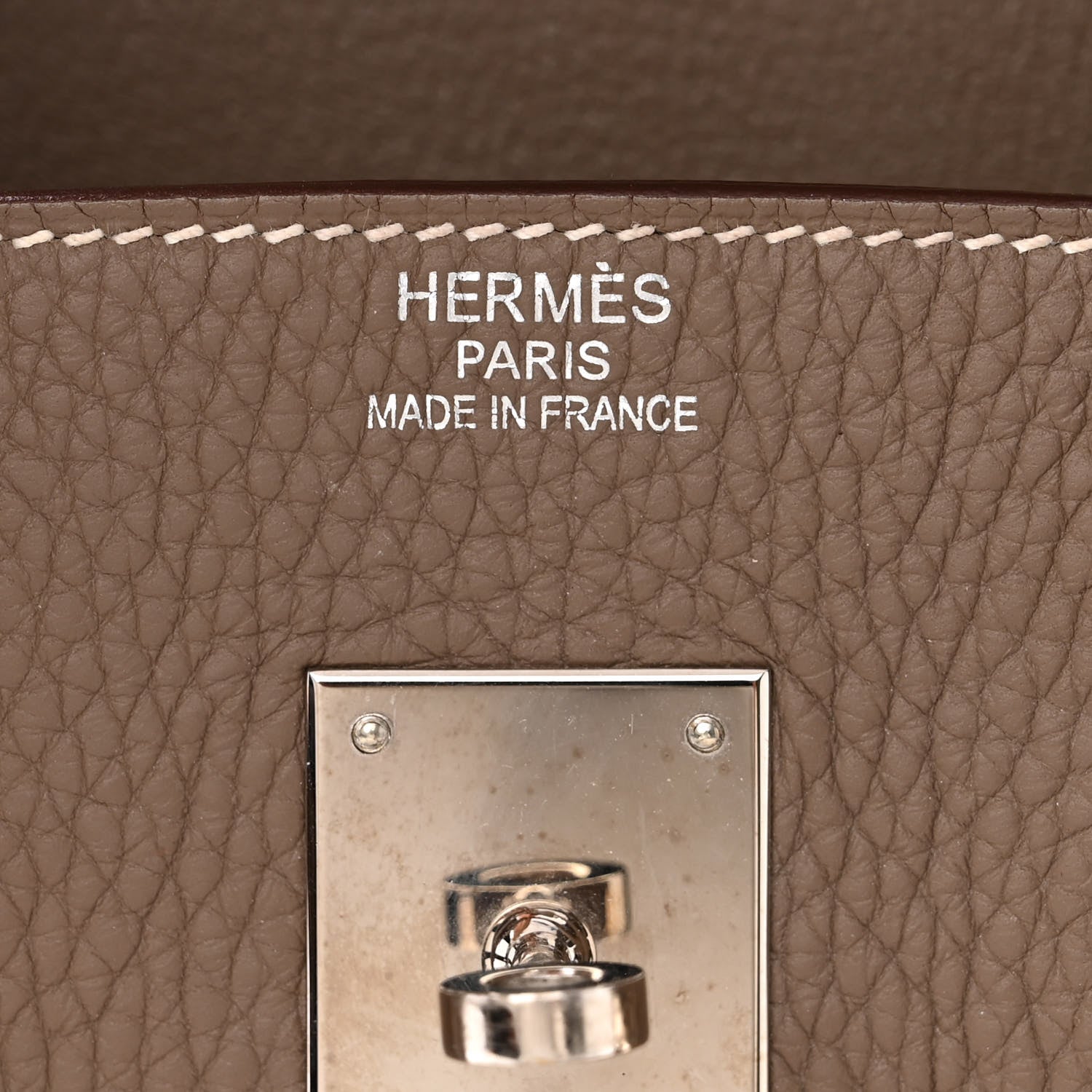 Hermes Togo Birkin 35 Etoupe 6 of 10