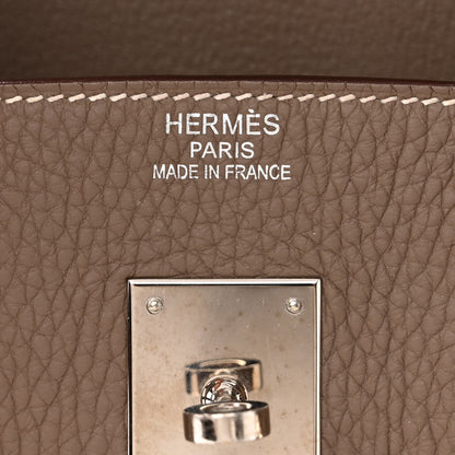 Hermes Togo Birkin 35 Etoupe 6 of 10