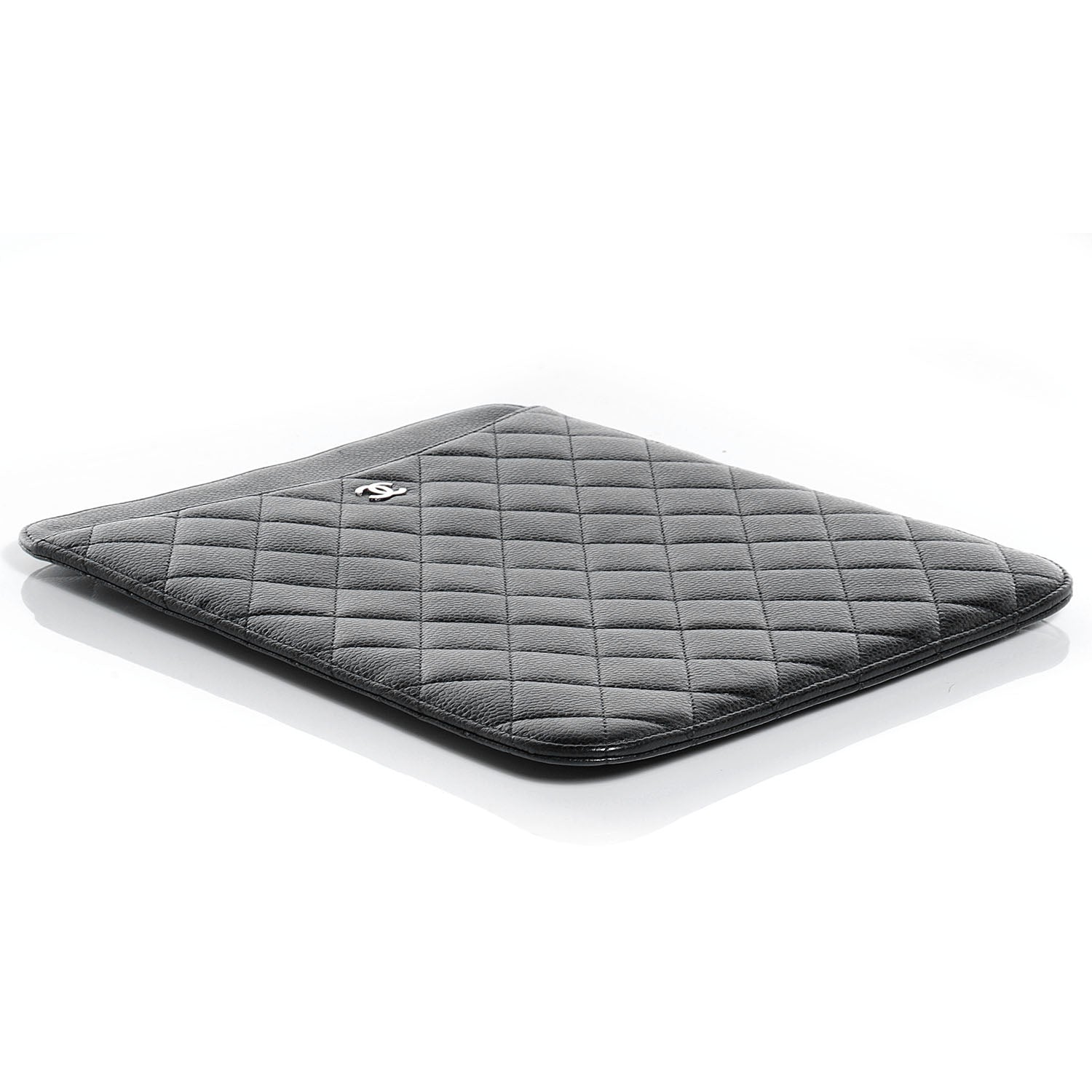 Chanel Caviar iPad Case Black 4 of 8