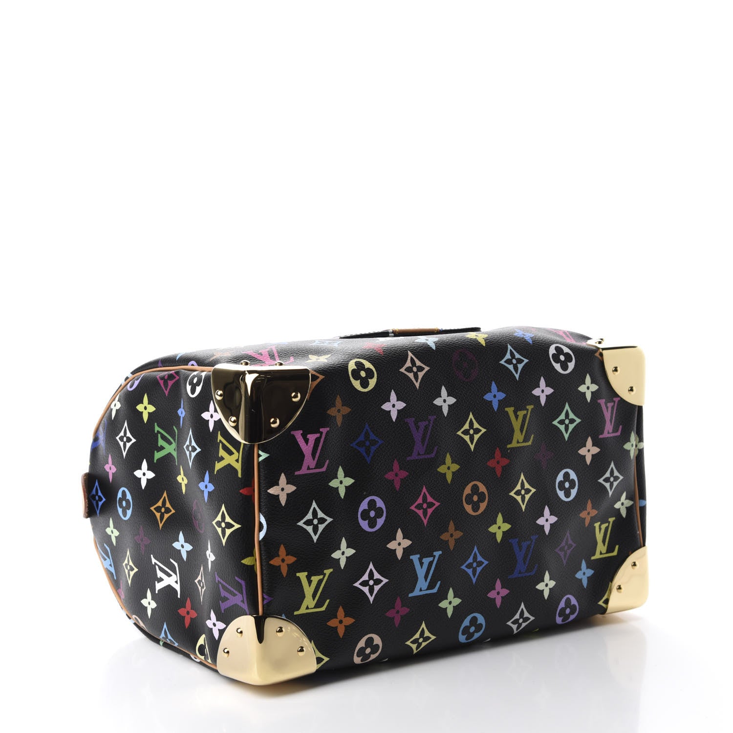 Louis Vuitton Monogram Multicolor Speedy 30 Black 4 of 9