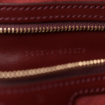 Gucci Calfskin Quilted Large Deco Tote Bag Rosso Ancora Red 7 of 10