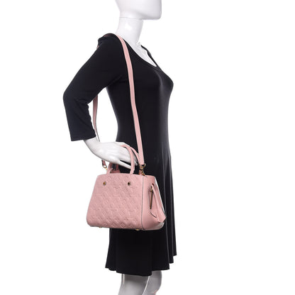 Louis Vuitton Empreinte Montaigne BB Rose Ballerine 2 of 9